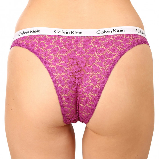 3PACK Mutandine brasiliane da donna Calvin Klein multicolore (QD3925E-6VY)