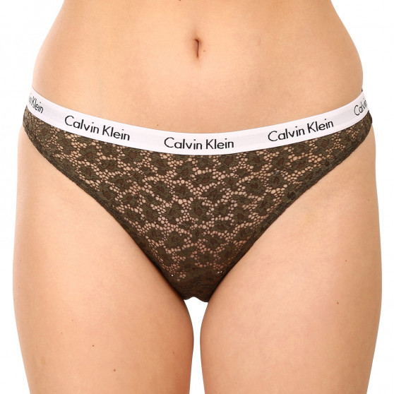 3PACK Mutandine brasiliane da donna Calvin Klein multicolore (QD3925E-6VY)