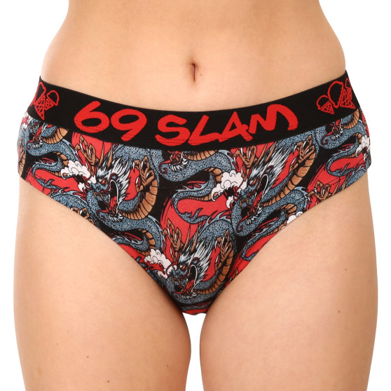 Mutandine da donna 69SLAM moon dragon red (GWBMND-BB)