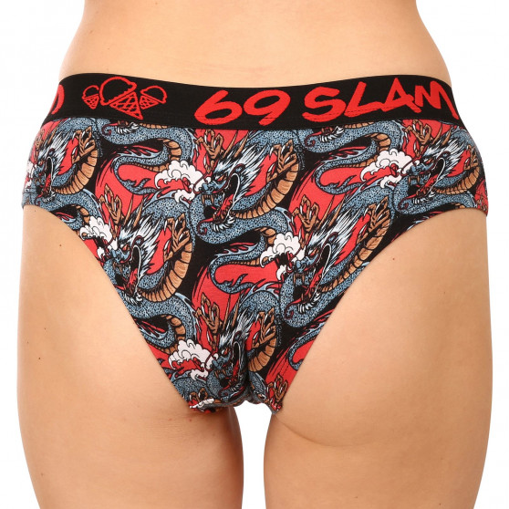 Mutandine da donna 69SLAM moon dragon red (GWBMND-BB)