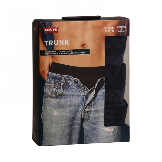 3PACK boxer uomo Levis blu (905042001 008)