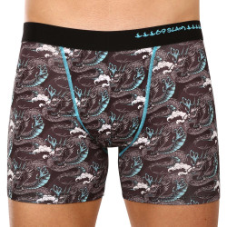 Boxer uomo 69SLAM fit moon dragon blu (MBYMNB-PO)