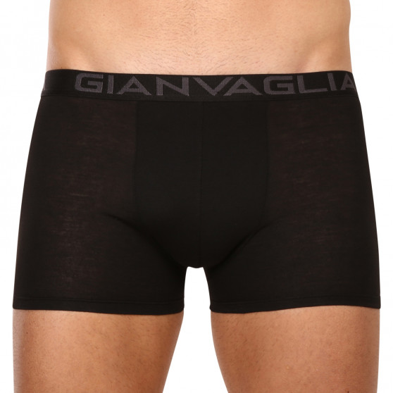 10PACK boxer da uomo Gianvaglia nero (023)