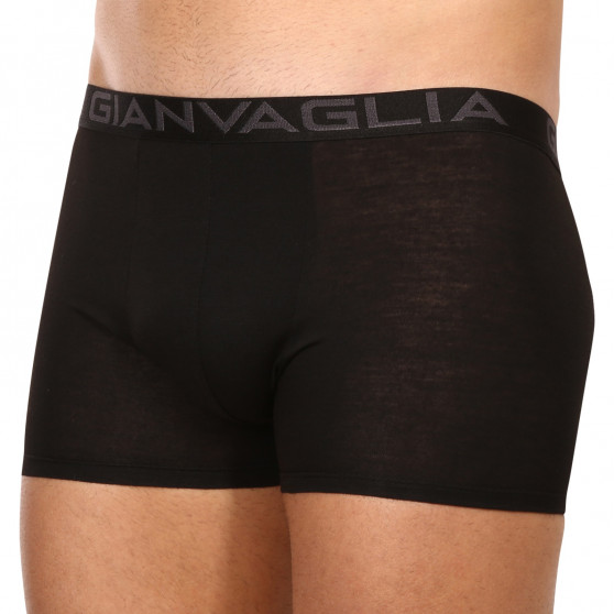 10PACK boxer da uomo Gianvaglia nero (023)