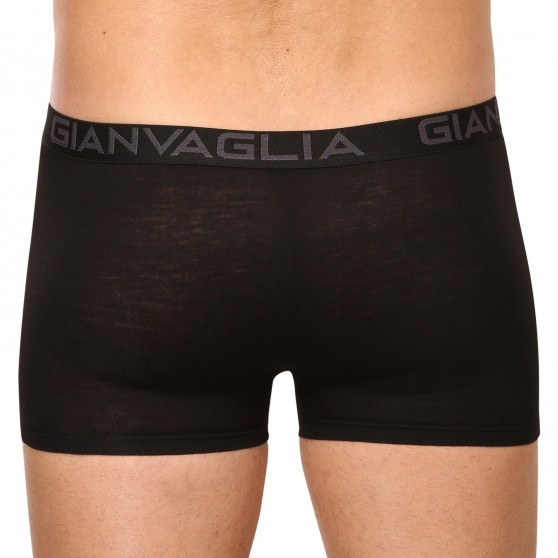 10PACK boxer da uomo Gianvaglia nero (023)