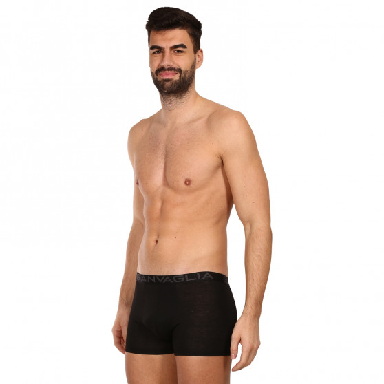 10PACK boxer da uomo Gianvaglia nero (023)