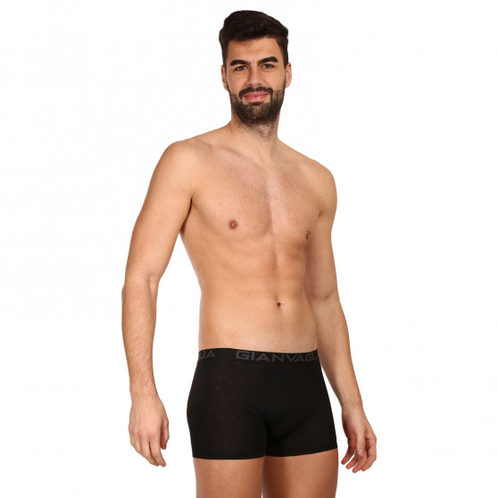 10PACK boxer da uomo Gianvaglia nero (023)