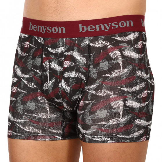 3PACK boxer uomo Benysøn bambù multicolore (BENY-7010)