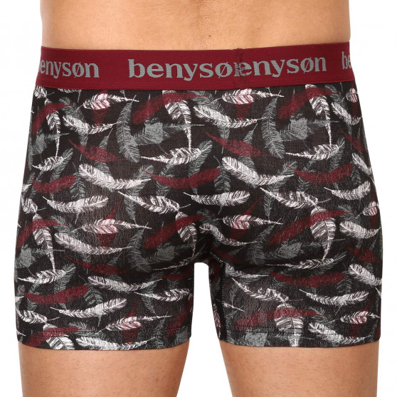 3PACK boxer uomo Benysøn bambù multicolore (BENY-7010)