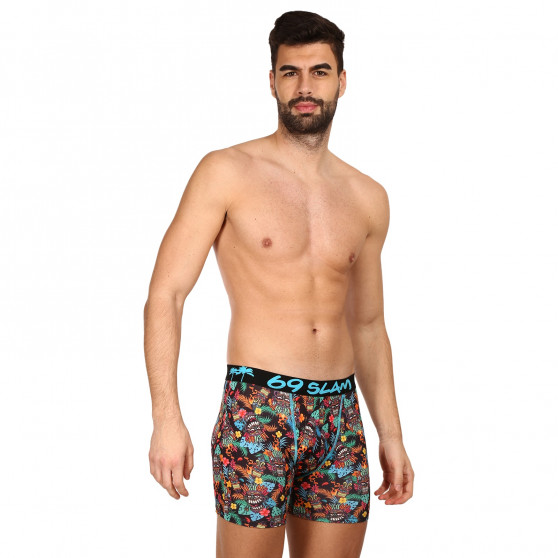 Boxer da uomo 69SLAM fit hawaiian tiki (MBYHWT-PO)