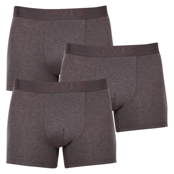 3PACK boxer uomo Levis grigio (905045001 007)