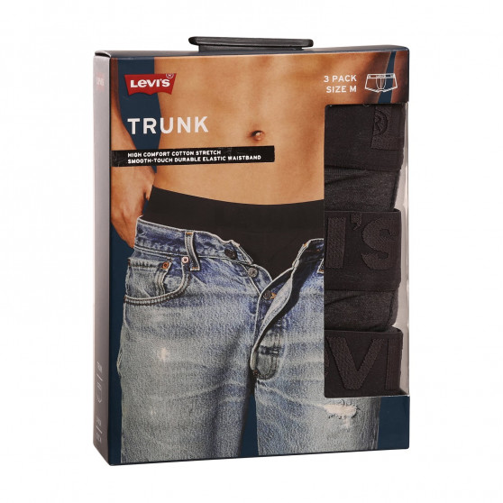 3PACK boxer uomo Levis grigio (905042001 007)