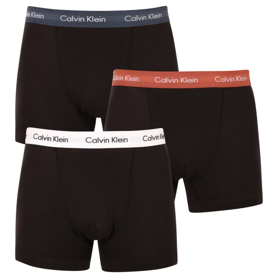 3PACK boxer da uomo Calvin Klein nero (U2662G-6GZ)