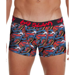 Boxer uomo 69SLAM hip bamboo moon dragon rosso (MHBMND-BB)