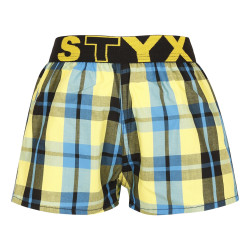 Boxer da bambino Styx sport elastico multicolore (BJ933)