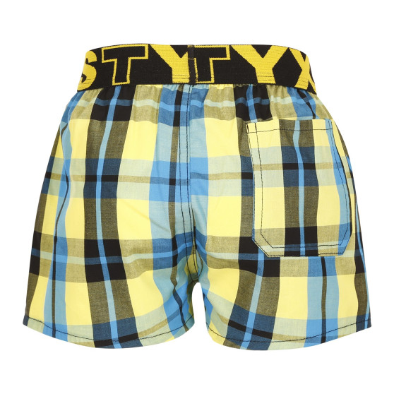 Boxer da bambino Styx sport elastico multicolore (BJ933)