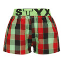 Boxer da bambino Styx sport elastico multicolore (BJ938)