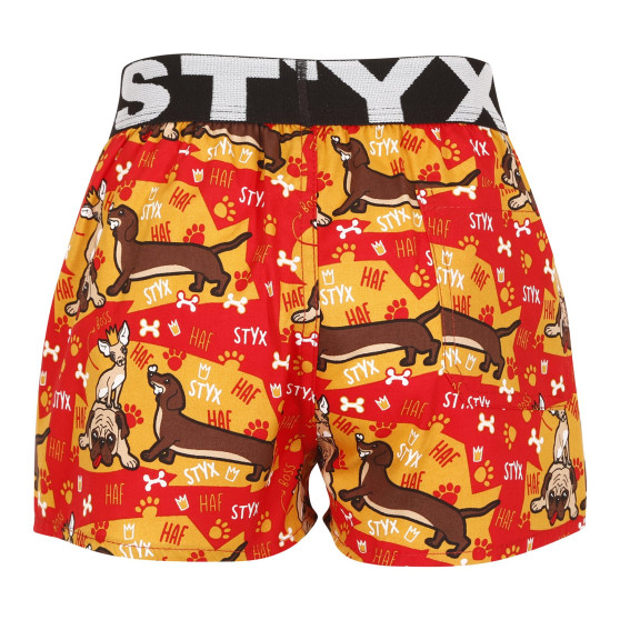 Boxer per bambini Styx arte sport cani di gomma (BJ1554)