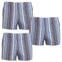 3PACK Boxer classici da uomo  multicolore oversize Foltýn