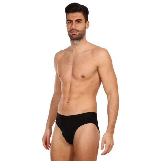 10PACK slip uomo Nedeto nero (10NDTS001)