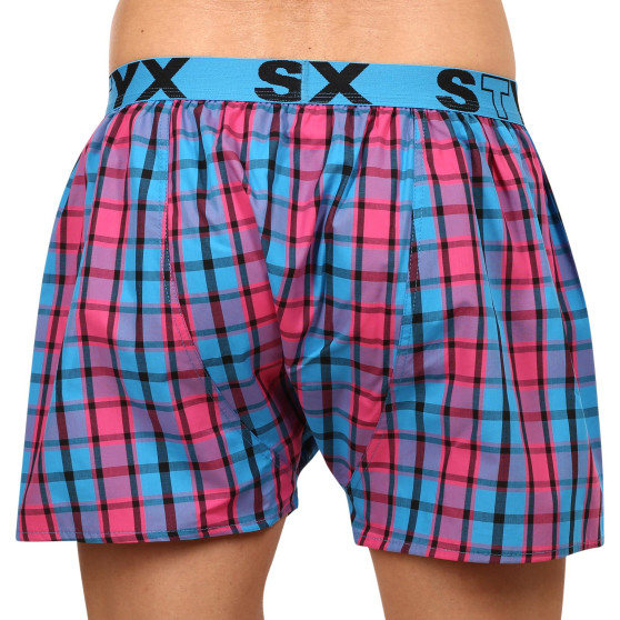 Boxer da uomo Styx sport elastico multicolore (B934)