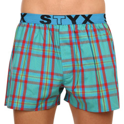 Boxer da uomo Styx sport elastico multicolore (B939)