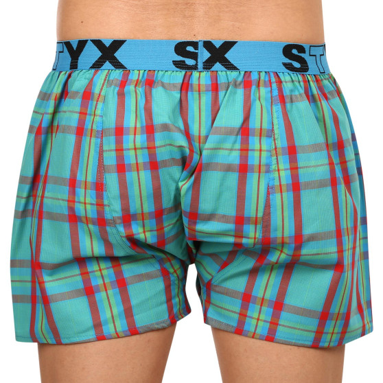 Boxer da uomo Styx sport elastico multicolore (B939)