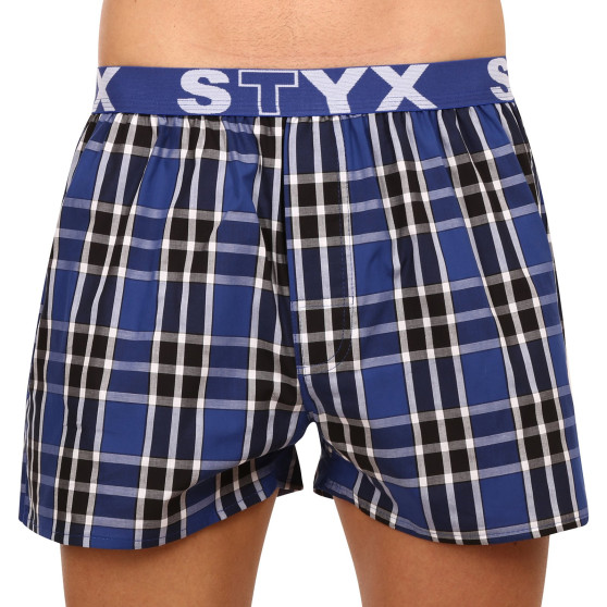 Boxer da uomo Styx sport elastico multicolore (B940)