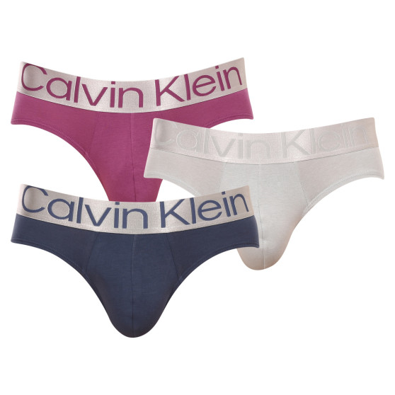 3PACK slip uomo Calvin Klein multicolore (NB3129A-C7Y)