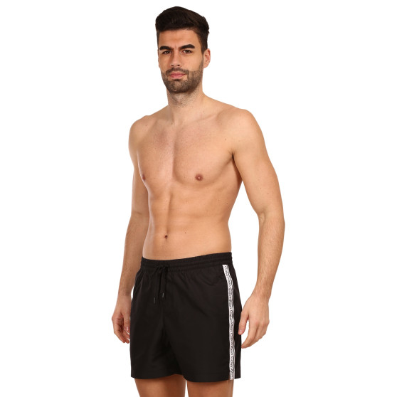 Costumi da bagno da uomo Calvin Klein nero (KM0KM00741 BEH)