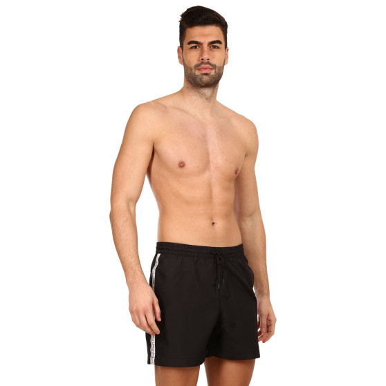 Costumi da bagno da uomo Calvin Klein nero (KM0KM00741 BEH)