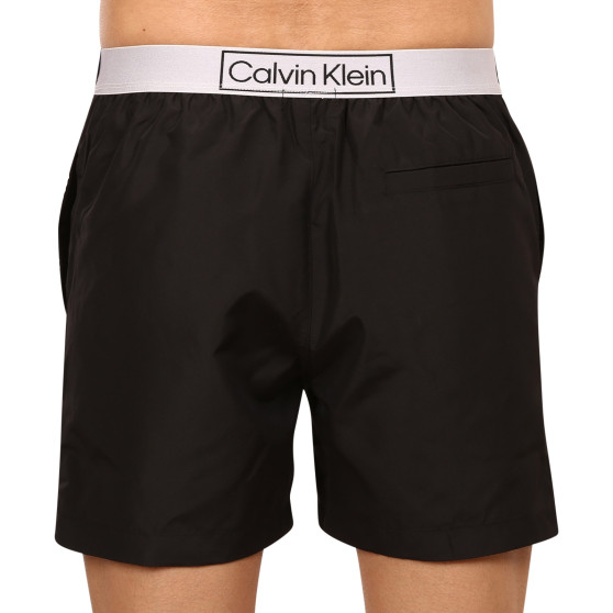 Costumi da bagno da uomo Calvin Klein nero (KM0KM00787 BEH)