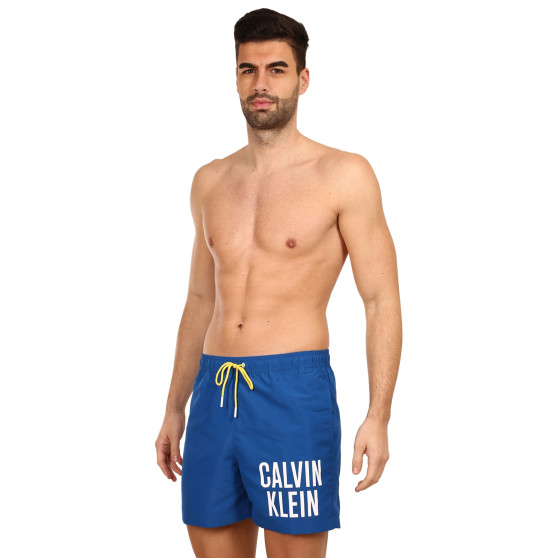 Costumi da bagno per uomo Calvin Klein blu (KM0KM00790 C3A)