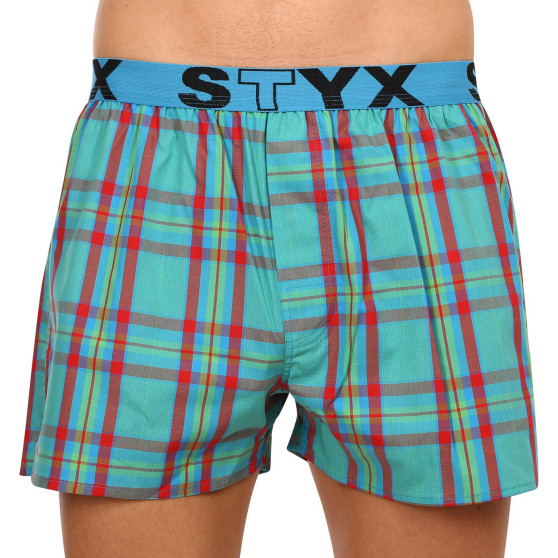 5PACK Boxer da uomo Styx sport elastico multicolore (B9312345)