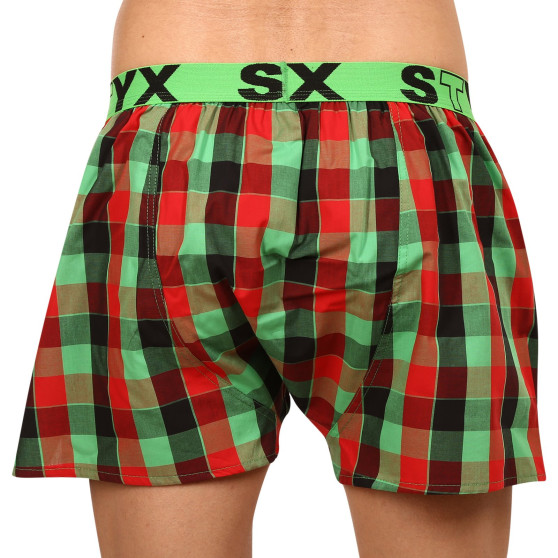 5PACK Boxer da uomo Styx sport elastico multicolore (B9312345)