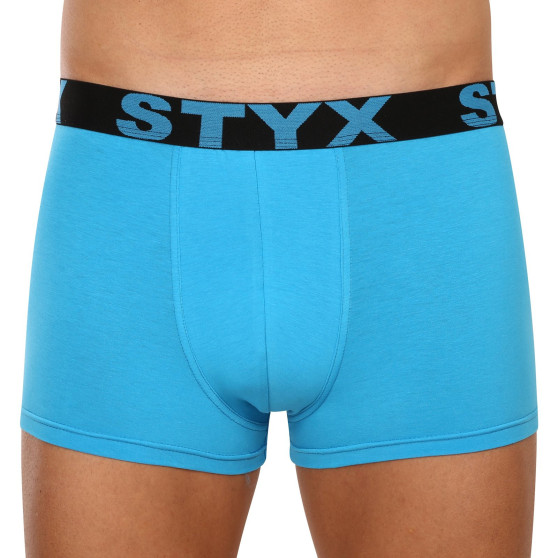 3PACK boxer uomo Styx sport elastico blu (3G96789)