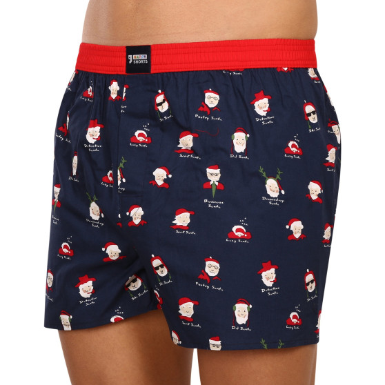 3PACK Boxer da uomo Happy Shorts multicolore (HS 2838586)