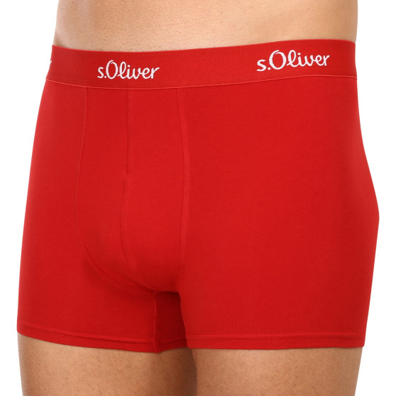 3PACK Boxer da uomo S.Oliver multicolore (JH-34B-51136323)