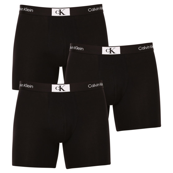 3PACK boxer da uomo Calvin Klein nero (NB3529A-UB1)