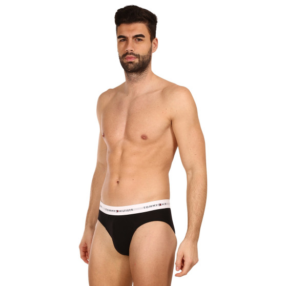 5PACK slip uomo Tommy Hilfiger nero (UM0UM02905 0SJ)