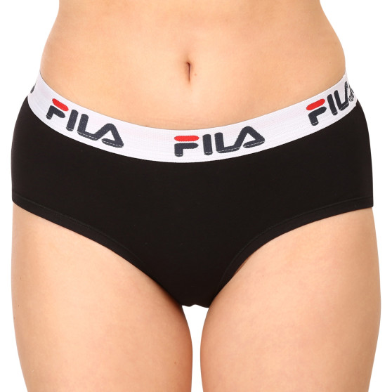 2PACK mutandine donna Fila nero (FU6044/2-200)