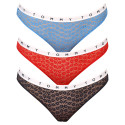 3PACK mutandine donna Tommy Hilfiger multicolore (UW0UW02522 0V7)