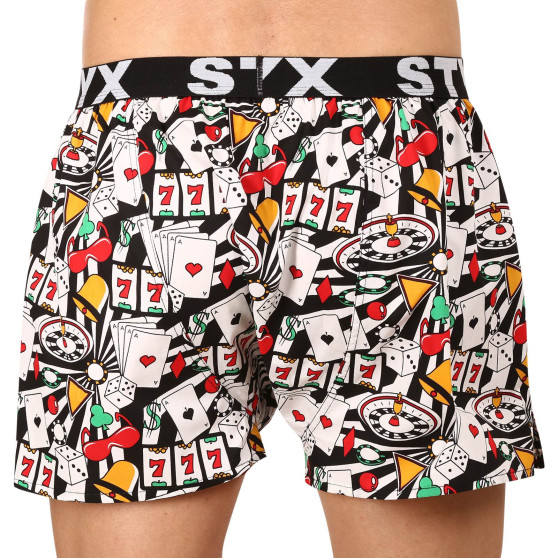 Boxer da uomo Styx arte sport gomma casino (B1553)