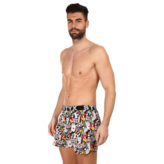 Boxer da uomo Styx arte sport gomma casino (B1553)