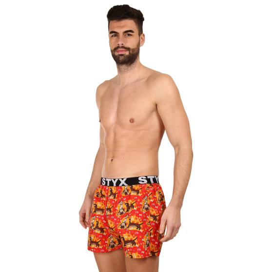 Boxer da uomo Styx arte sport cani gomma (B1554)