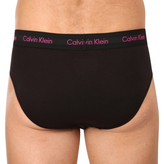 3PACK slip uomo Calvin Klein nero (U2661G-CAQ)