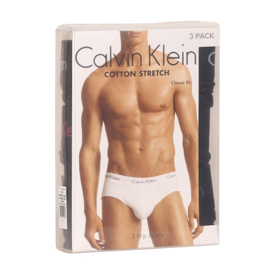 3PACK slip uomo Calvin Klein nero (U2661G-CAQ)