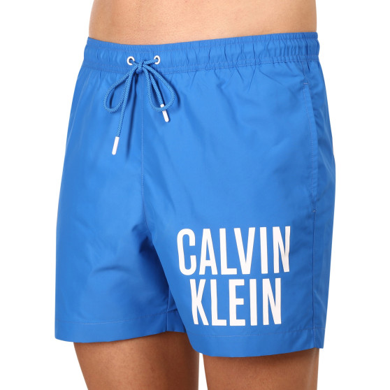 Costumi da bagno per uomo Calvin Klein blu (KM0KM00794 C4X)