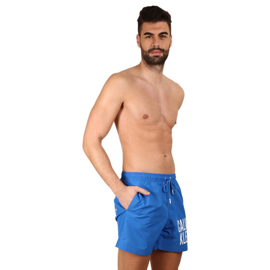 Costumi da bagno per uomo Calvin Klein blu (KM0KM00794 C4X)