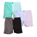 3PACK Boxer da uomo Dedoles multicolore (D-M-UN-LB-B-C-15747577)